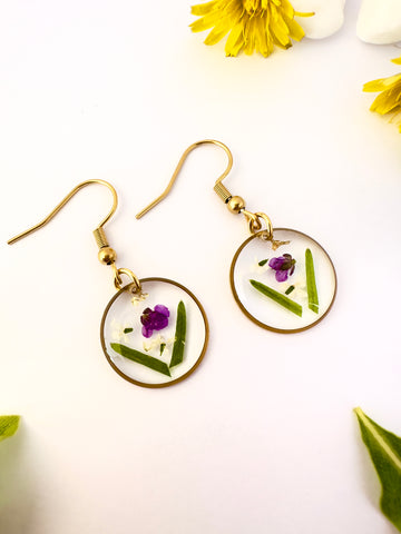 Pendientes botánicos