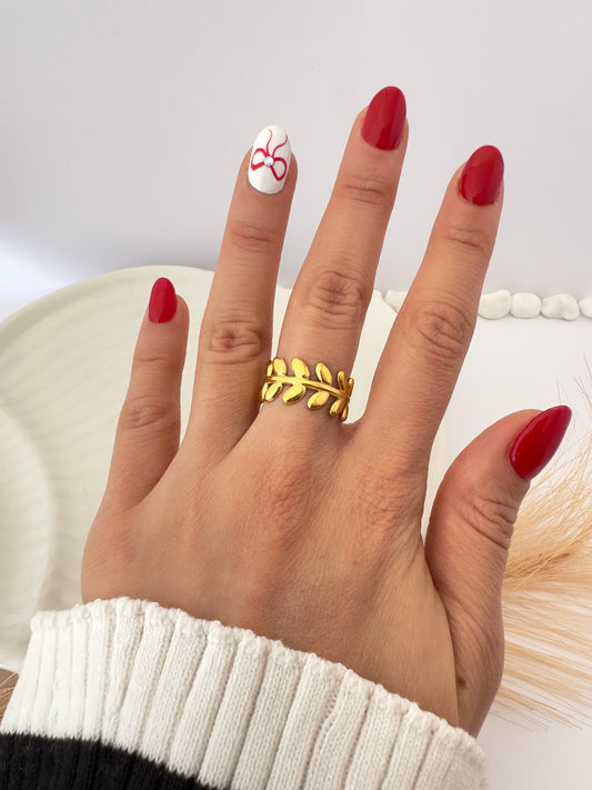 Anillo Laurel - Ajustable