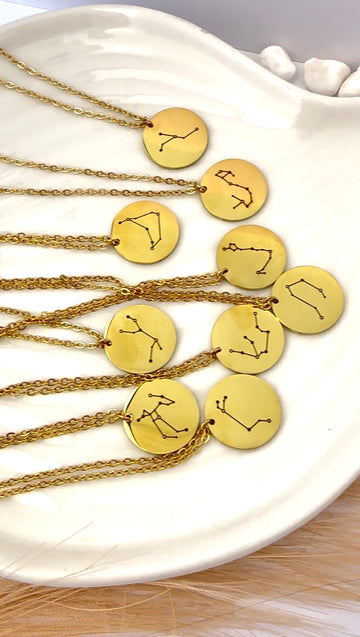 ✨ Pack Constelaciones del Zodiaco – 12 Collares con Magia y Significado ✨