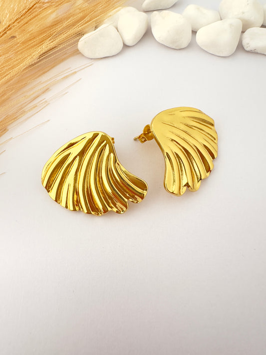 Pendientes Ola Dorada
