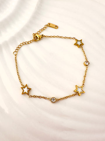 Pulsera Estrellas y circones