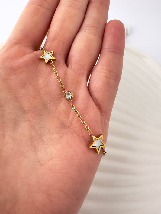 Pulsera Estrellas y circones