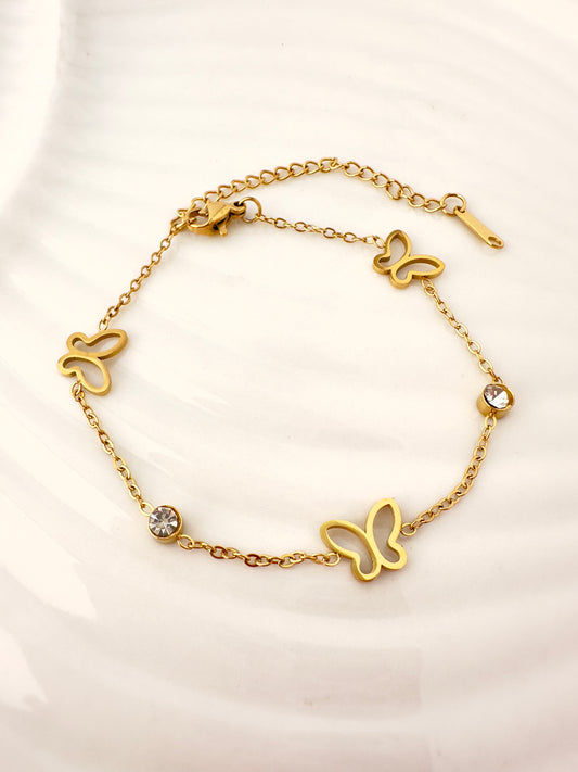 Pulsera Mariposas Delicadas