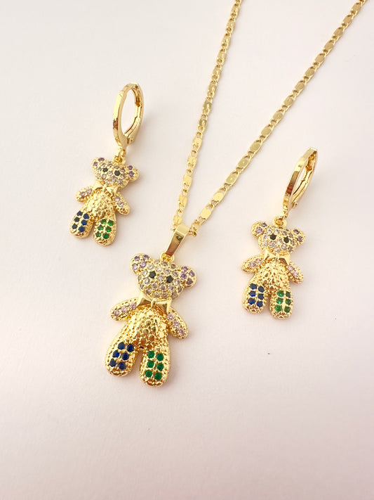 Conjunto de ositos con circones