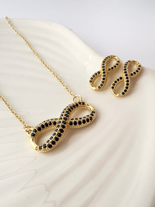 Conjunto Infinito Elegance black