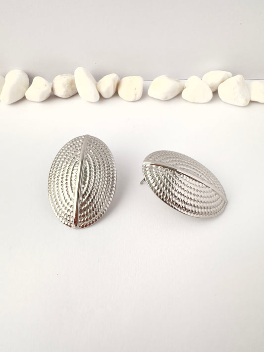 Aros plateados textura solar