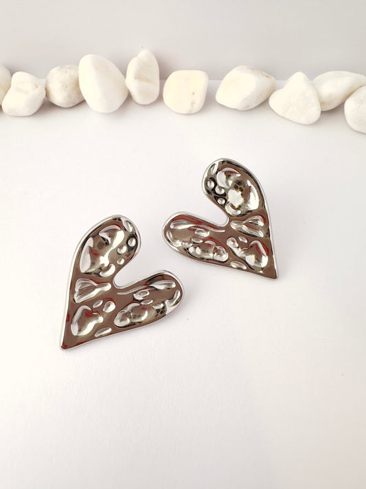 Pendientes Corazón Silver
