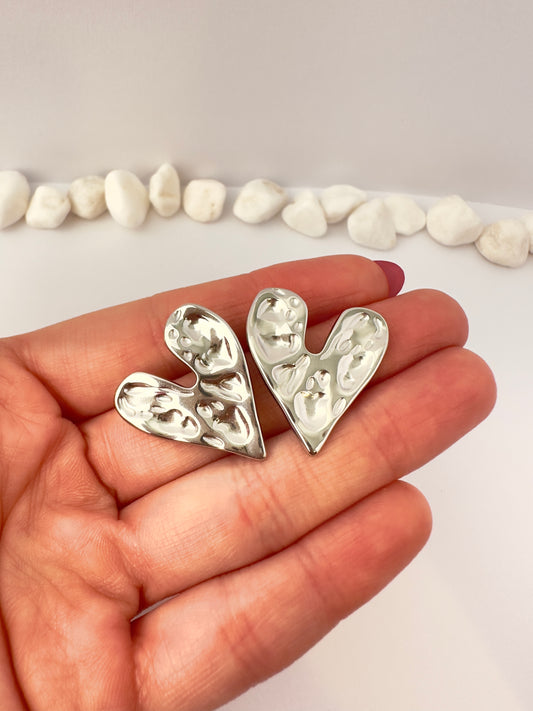 Pendientes Corazón Silver