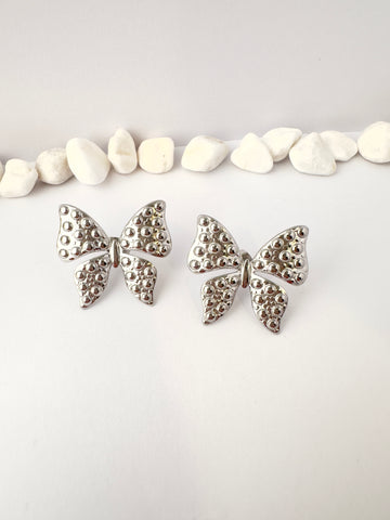 Pendientes Lazo Metálico