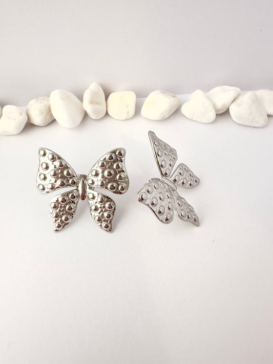 Pendientes Lazo Metálico