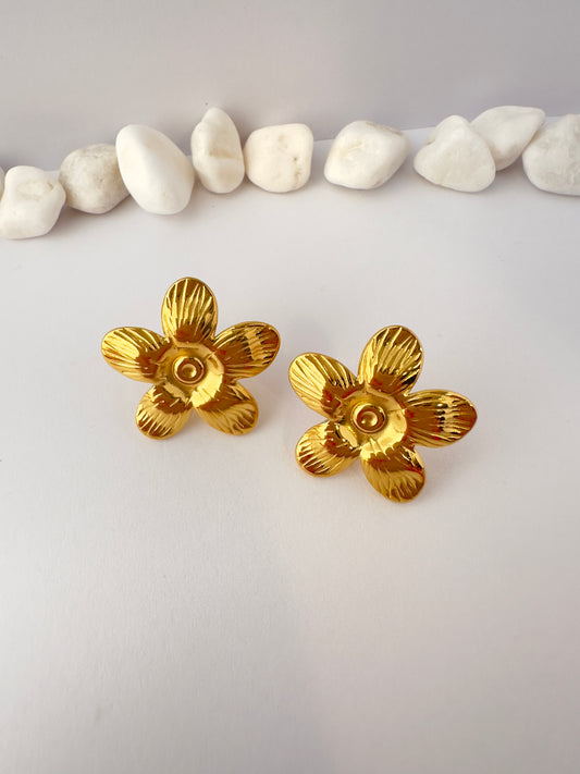 Aros Flor Texturizada moderna