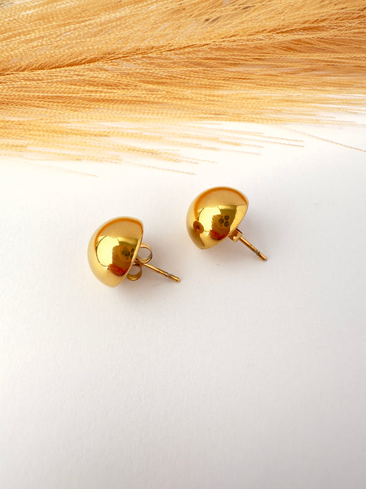 Aros pelotitas de Oro