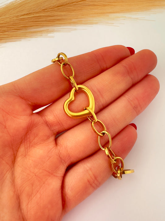 💛 Pulsera Corazón Urban Chic