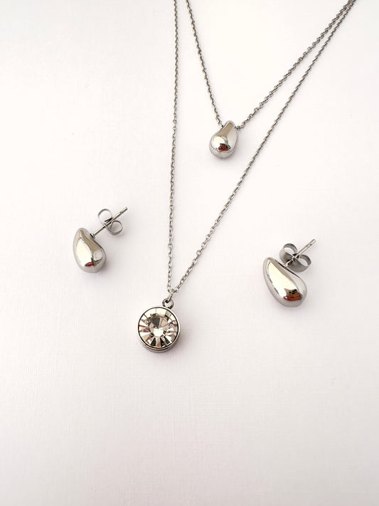 Conjunto Gota Plateada