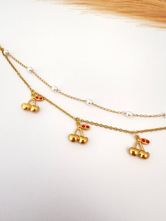 Pulsera Cherry Gold