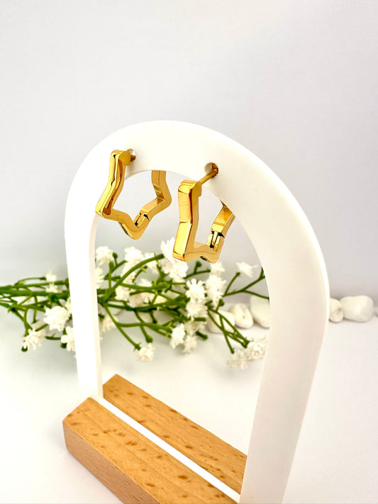 Aros Estrella Geométrica - 2,1cm