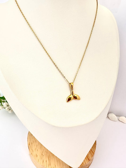 Collar Cola de Sirena Oro