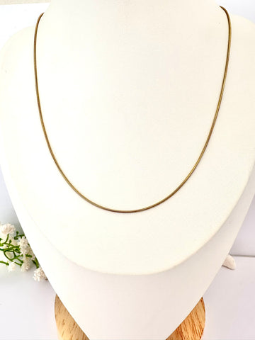 Cadena Serpiente Fina