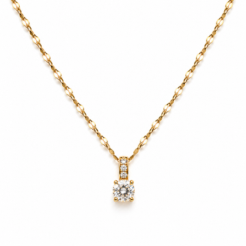 Collar Cristal Élan - Enchape de Oro 18k