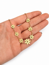 Collar Camelia - Enchape de Oro 18k