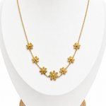Collar Camelia - Enchape de Oro 18k