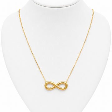 Collar Infinito Éternelle - Enchape de Oro 18k