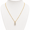 Collar Cristal Élan - Enchape de Oro 18k
