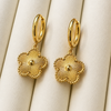 Aros Flora Radiante - Enchape de Oro 18k