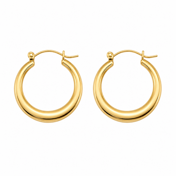 Aros Argolla Aura - Enchape de Oro 18k