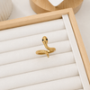 Anillo Serpiente Cobra - Ajustable - Enchape de Oro