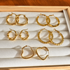Lote de Argollas en Tendencia – Enchape de Oro 18K