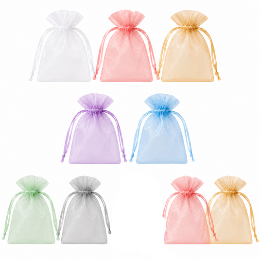 Pack de 10 Bolsitas Organza