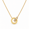 Collar Aro Romano Brillante - Enchape de Oro 18k