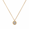 Collar Punto de Luz - Enchape de Oro 18k