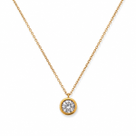Collar Punto de Luz - Enchape de Oro 18k