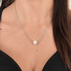 Collar Tennis Perla Imperial - Enchape de Oro 18k