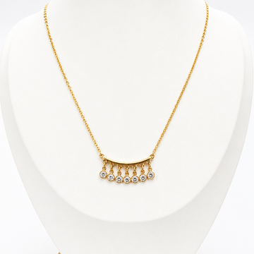 Collar de Brillos - Enchape de Oro Premium 18k