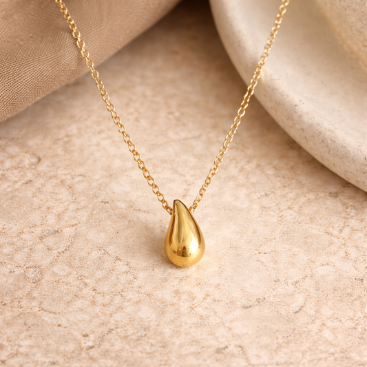 Collar Gota Mini - Enchape de Oro 18k