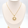 Collar Sol Perlado – Baño Oro 18K