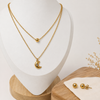Conjunto Luna Celestial - Enchape de Oro 18k