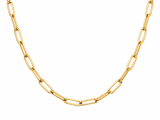 Collar Eslabón elegance - Enchape de Oro 18k