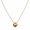 Collar Corazón Aura - Enchape de Oro 18k