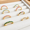 Lote de anillos premium - Enchape de Oro 18k