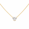 Collar Cristal Corazón Lumière - Enchape de Oro 18k