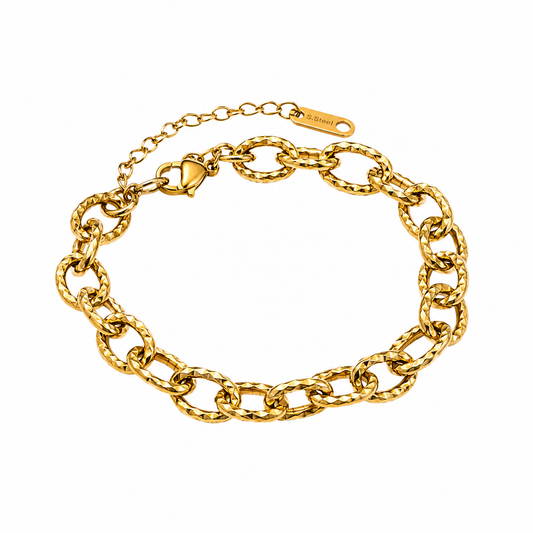Pulsera Cadena Aureum - Enchape de Oro 18k