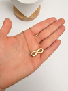 Collar Infinito Éternelle - Enchape de Oro 18k