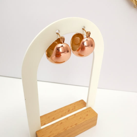 Argollas Oro Rosa ✨