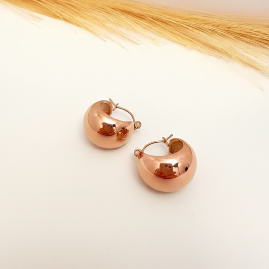 Argollas Oro Rosa ✨