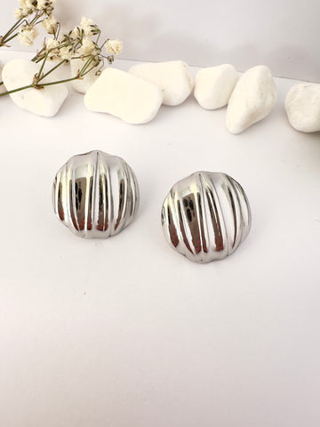 Pendientes Bold Acanelados