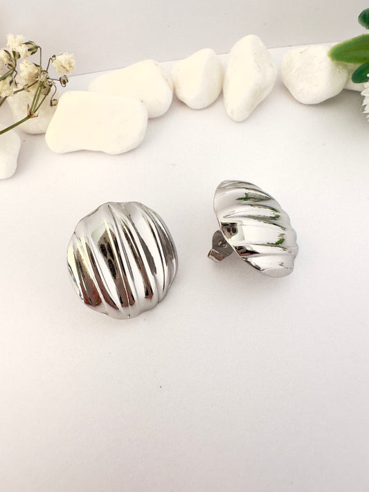 Pendientes Bold Acanelados